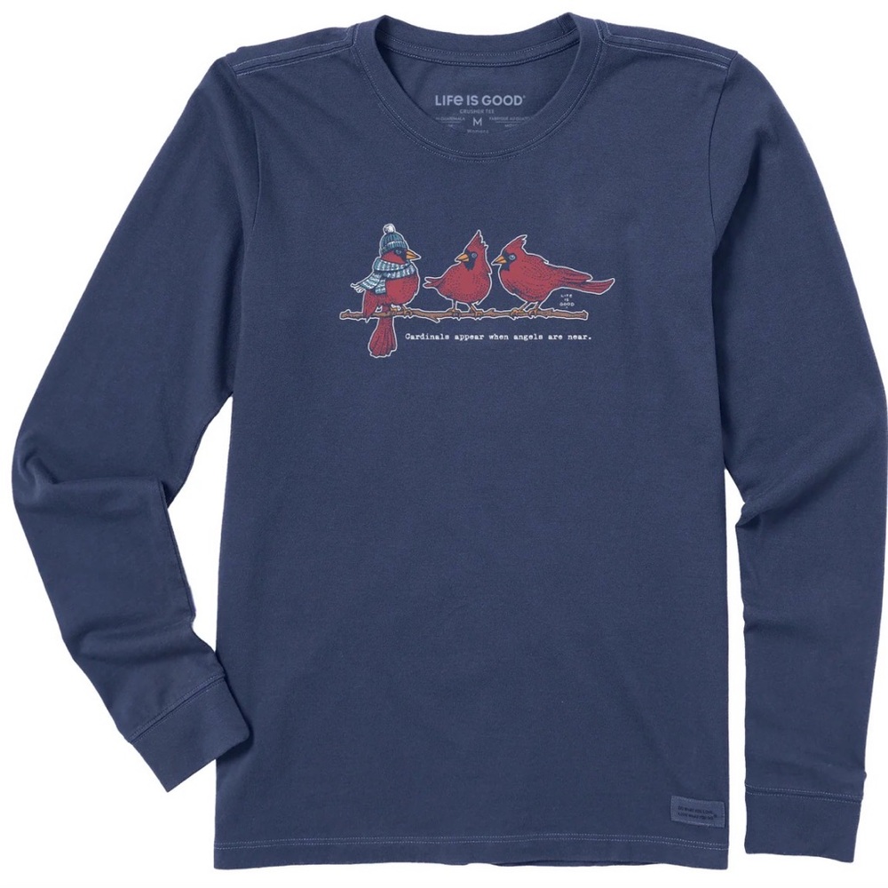Women's Cardinals Appear Long Sleeve Crusher Tee